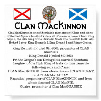 Clan MacKinnon & Siol Alpin- The 7 Clans posters