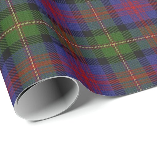 Clan MacLennan Scottish Tartan Wrapping Paper Zazzle