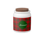 Clan Stewart Tartan Candy Jar
