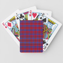 Clan Wishart Dress Tartan Bicycle Card Deck