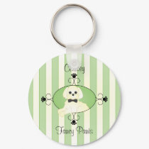 Clancey Fancy Pants keychains