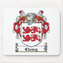 Clancy Family Crest mousepads by coatsofarms Clancy Family Crest mousepads