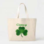 Clancy Shamrock Canvas Bag
