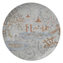 Clandestine Chefs' Official Chinoiseries Plates