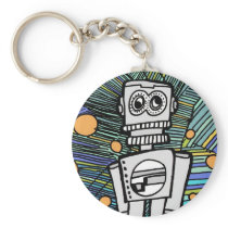 CLANKY M-12 ROBOT KEY CHAINS