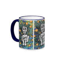 CLANKY M-12 ROBOT MUGS