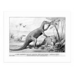 Claosaurus art postcard