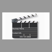 Clap Board - Business Card business cards