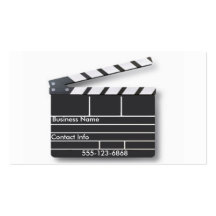 Clap Board - Business Card