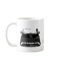 Clapboard, FADE IN, script mugs