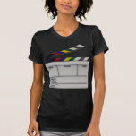 Clapboard movie filmmaker slate tshirt
