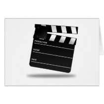 Clapperboard Card