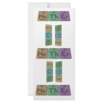 Clara as Carbon Lanthanum Radium Custom Rack Cards