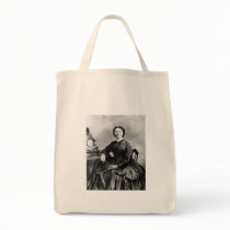 Clara Barton Portrait ~ Vintage 1866 Photo Bags