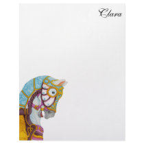 Clara Carousel Horse Letterhead