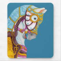 Clara Carousel Horse Mousepad