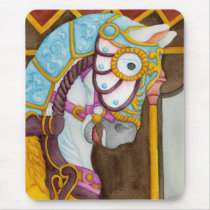 Clara Carousel Horse Mousepad