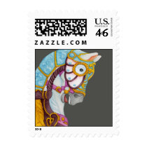 Clara Carousel Horse Postage