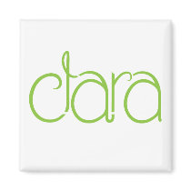 Clara lime Magnet