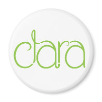 Clara lime Magnet