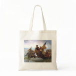 Clarabelle crossing the Delaware Tote Bags