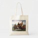 Clarabelle crossing the Delaware Tote Bags