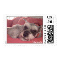 Clarabelle the Miniature Schnauzer stamps