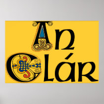 Clare (Gaelic) Print