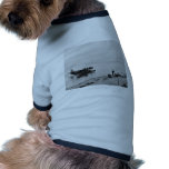 Clarence Rhode Beaching Plane Dog T Shirt