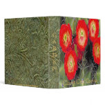 Claret Cup Cactus Blossoms Avery Binder