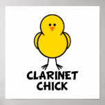 Clarinet Chick posters