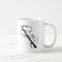 Clarinet Coffee Mug