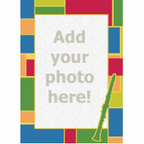 Clarinet Colorblocks Photo Sculpture photo sculptures