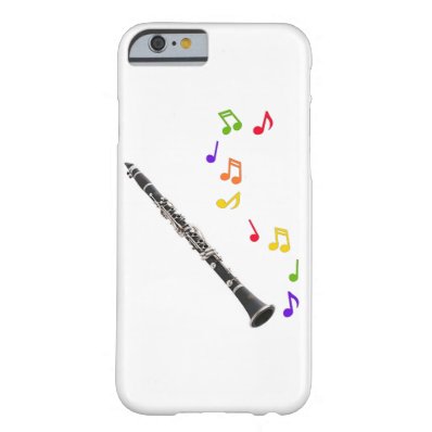 Clarinet Colorful Music Barely There iPhone 6 Case