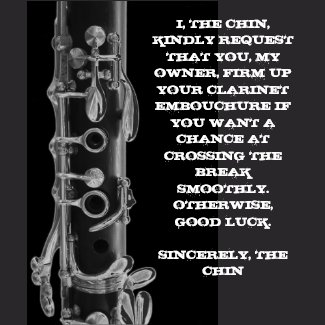 Clarinet - Crossing the Break shirt