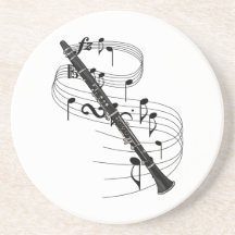 Clarinet Drink Coasters