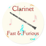Clarinet:  Fast & Furious Sticker