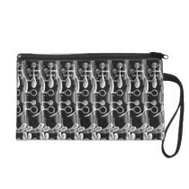 Clarinet Forest Wristlet bagettes bags