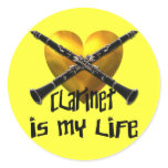 CLARINET IS MY LIFE stickers