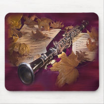 Clarinet Mousepad by touchministry Clarinet Mousepad