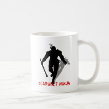 Clarinet Ninja Mugs