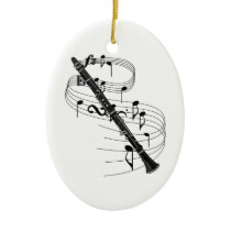 Clarinet Ornament