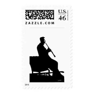Clarinet Payer Stamps by bhbphotos