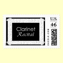 Clarinet Recital postage by dndartstudio Clarinet Recital postage