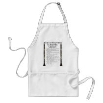Clarinet Top 10 Apron