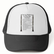 Clarinet Top 10 Trucker Hat