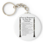 Clarinet Top 10 Key Chains