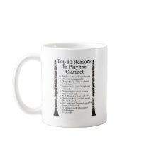 Clarinet Top 10 Mug