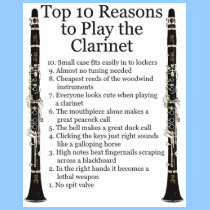 marching band t-shirt: Top10 Reasons to Play Clarinet