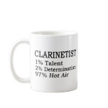 Clarinetist Hot Air mugs